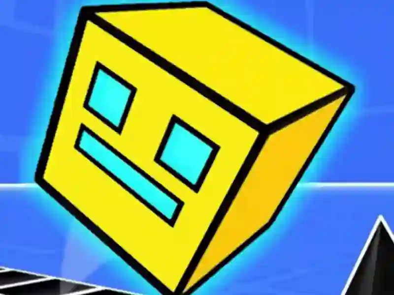 Jwèt Geometry Dash 3D sou entènèt