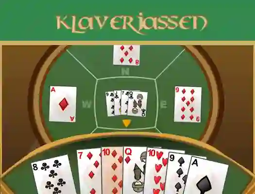 Jwèt Klaverjassen sou entènèt