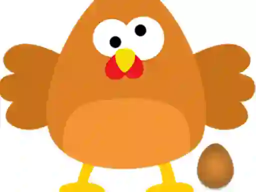 Jwèt Eggs Brick Breaker sou entènèt