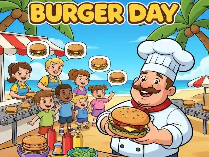 Jwèt Burger Day sou entènèt