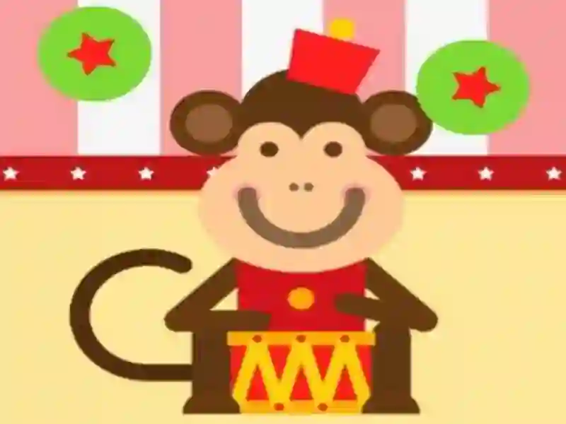 Jwèt Monkey Drums sou entènèt