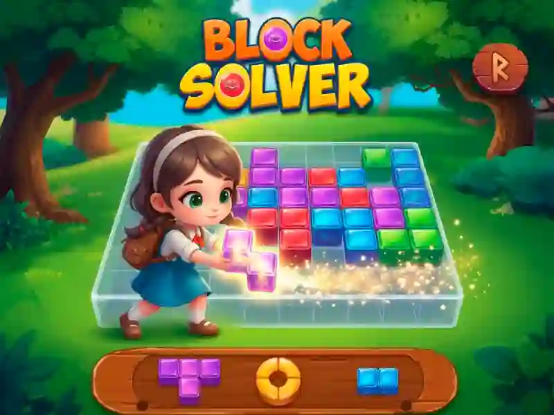 Jwèt Block Solver sou entènèt