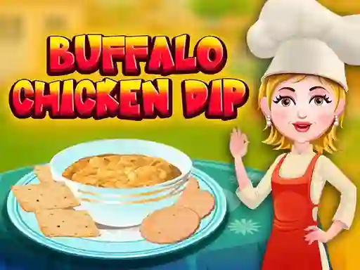 Jwèt Buffalo Chicken Dip sou entènèt