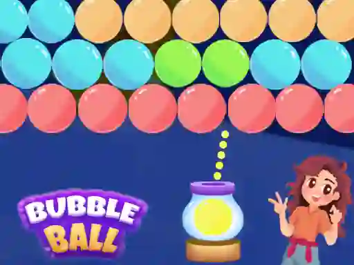 Jwèt Bubble Ball sou entènèt