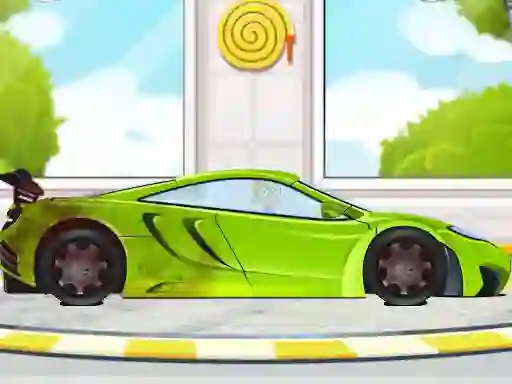 Jwèt Sports Car Wash 2D sou entènèt