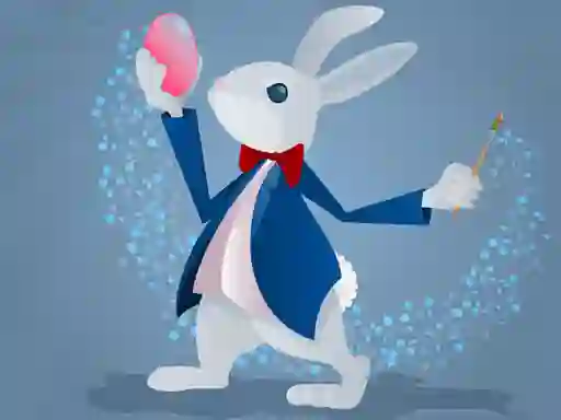Jwèt Funny Bunnies Coloring sou entènèt