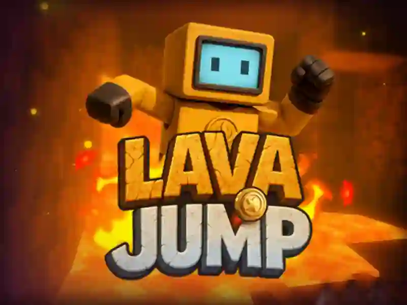 Jwèt Lava Jump sou entènèt