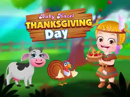 Jwèt Baby Hazel Thanksgiving Day sou entènèt
