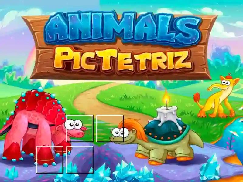 Jwèt Animals Pic Tetriz sou entènèt