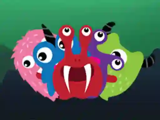 Jwèt Little Monster Match 3 sou entènèt