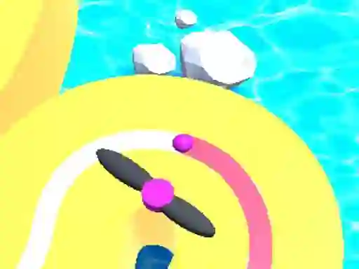 Jwèt Ball Obstacle Runner sou entènèt