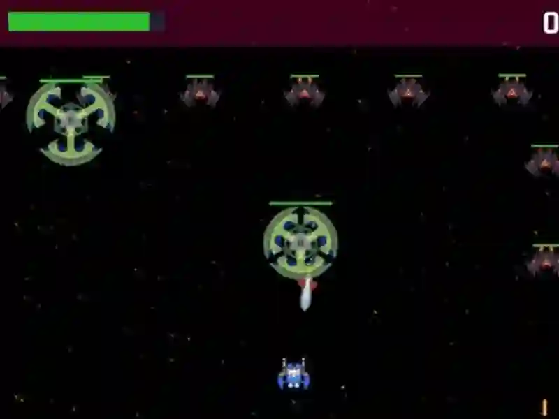 Jwèt Retro Space War sou entènèt