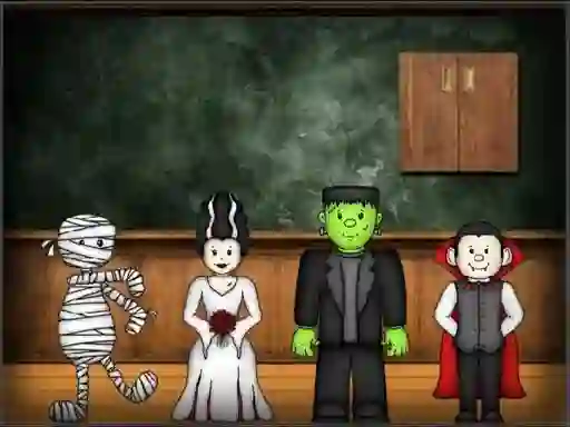 Jwèt Amgel Halloween Room Escape 25 sou entènèt