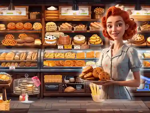 Jwèt Hidden Objects Bakery sou entènèt