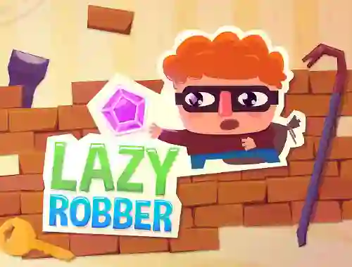 Jwèt Lazy Robber sou entènèt