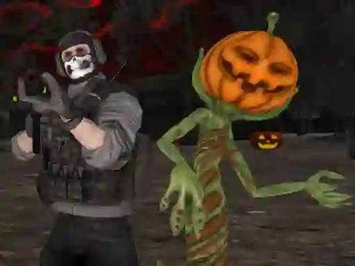 Jwèt Masked Forces: Halloween Survival sou entènèt