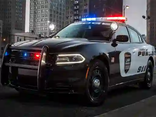 Jwèt Police Cars Slide sou entènèt
