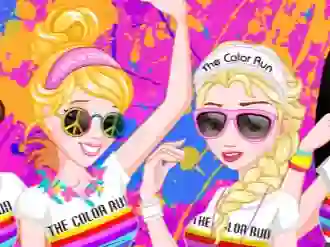 Jwèt Princess Color Run sou entènèt