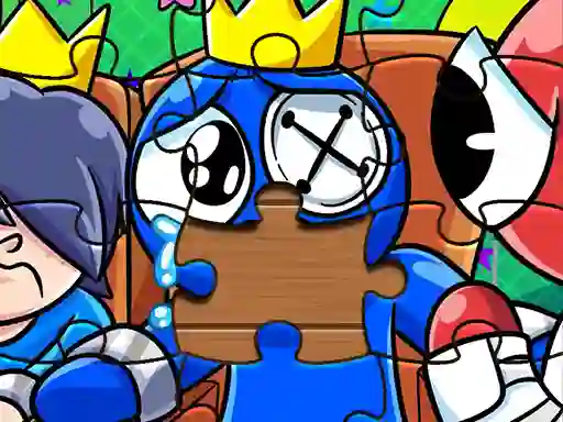 Jwèt Rainbow Friends Puzzle sou entènèt