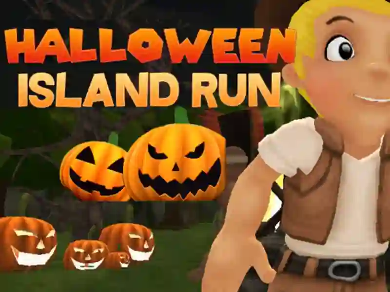Jwèt Halloween Island Running sou entènèt
