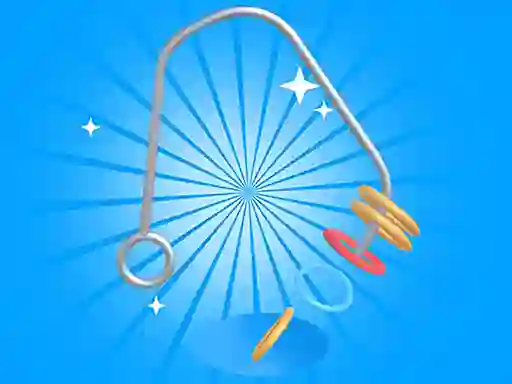 Jwèt Slide Hoops 3D sou entènèt