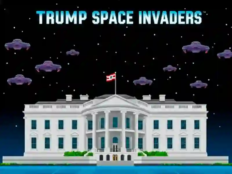 Jwèt Trump Space Invaders sou entènèt