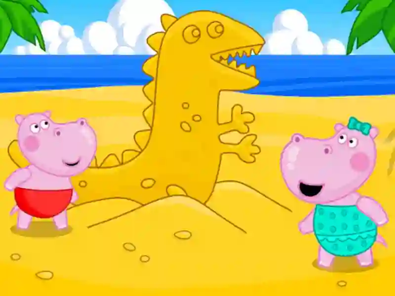 Jwèt Hippo Beach Adventures sou entènèt