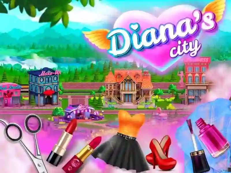 Jwèt Diana City Fashion & beauty sou entènèt