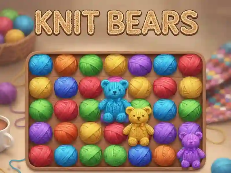 Jwèt Knit Bears sou entènèt