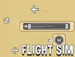 Jwèt Flight Sim sou entènèt