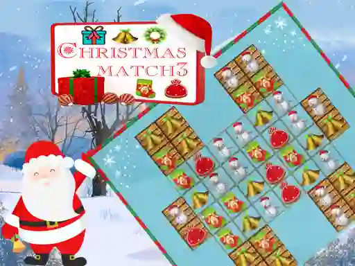 Jwèt Christmas Match 3 sou entènèt