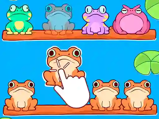Jwèt Sorting frogs sou entènèt
