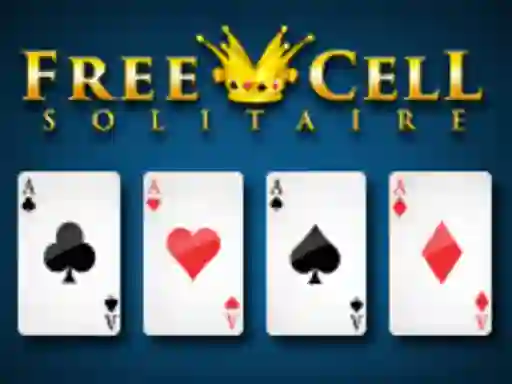 Jwèt Freecell Solitaire sou entènèt