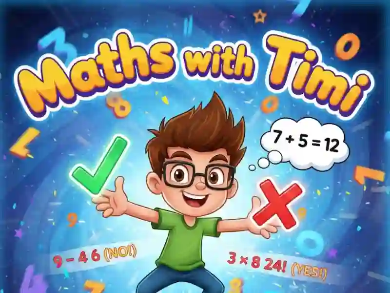 Jwèt Maths with Timi sou entènèt
