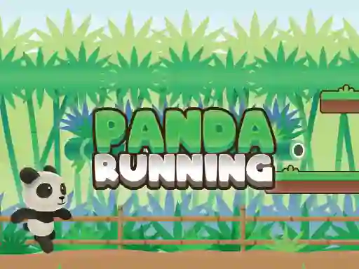 Jwèt Panda Running sou entènèt