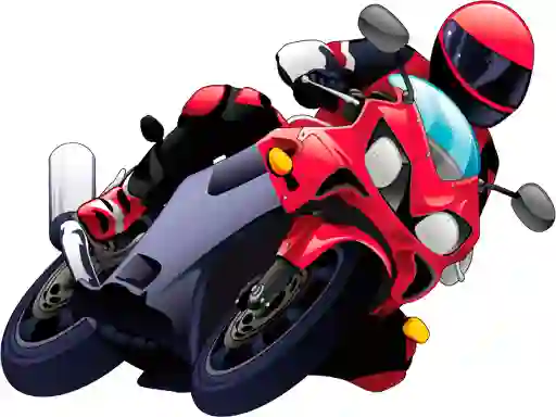 Jwèt Cartoon Motorcycles Puzzle sou entènèt