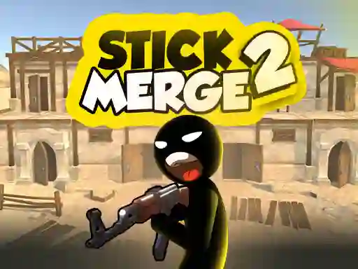 Jwèt Stickman Merge 2 sou entènèt