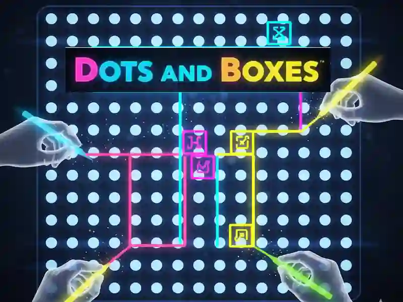 Jwèt Dots and Boxes sou entènèt