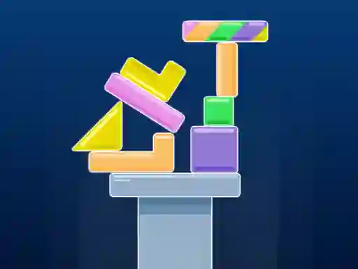 Jwèt Geometry Tower sou entènèt