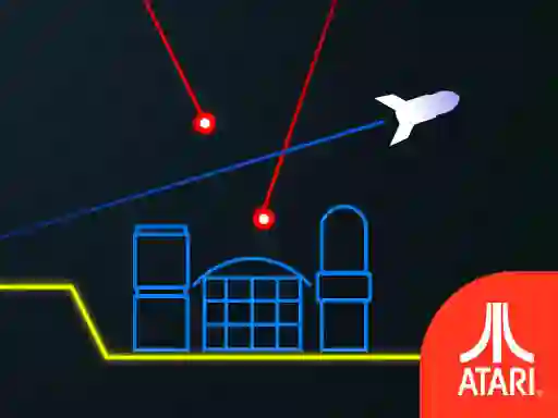 Jwèt Atari Missile Command sou entènèt