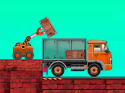 Jwèt Truck Loader Online sou entènèt