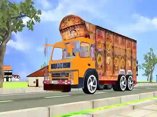 Jwèt Xtrem Impossible Cargo Truck Simulator sou entènèt