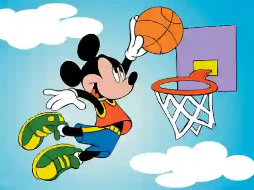 Jwèt Mickey Mouse Jigsaw Puzzle sou entènèt