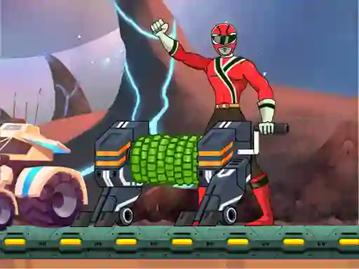 Jwèt Power Rangers Space Miner sou entènèt