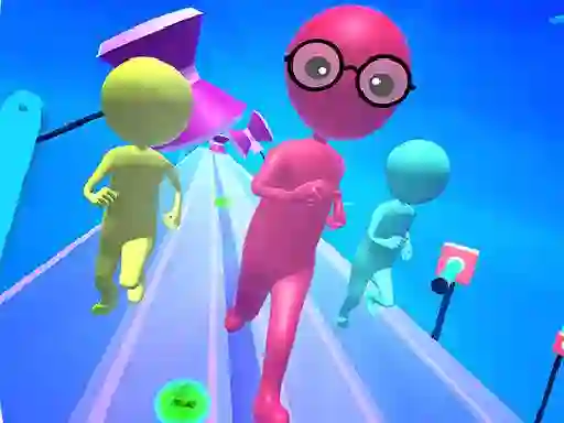 Jwèt Sky Race 3D sou entènèt