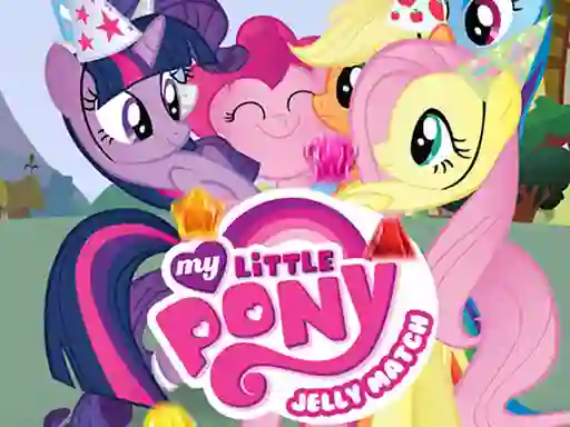 Jwèt My Little Pony Jelly Match sou entènèt