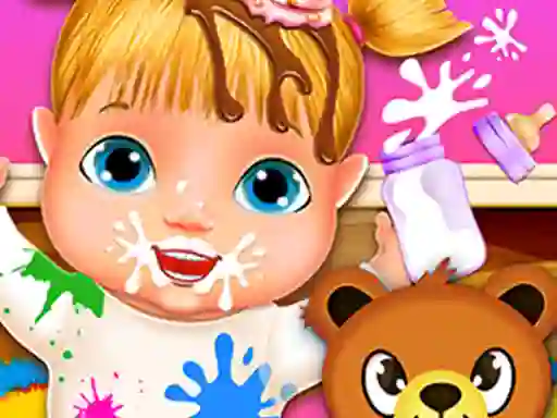 Jwèt Lina Babysitter sou entènèt