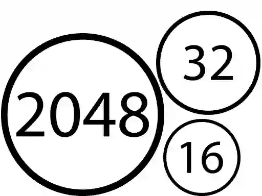 Jwèt Merge Numbers 2048 sou entènèt