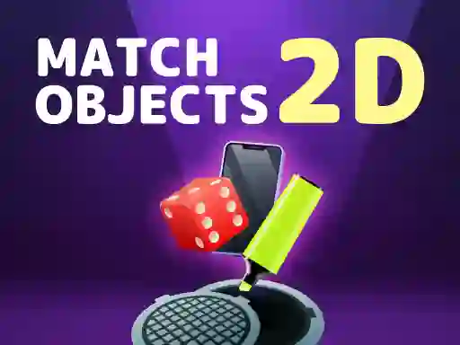Jwèt Match Objects 2D: Matching Game sou entènèt