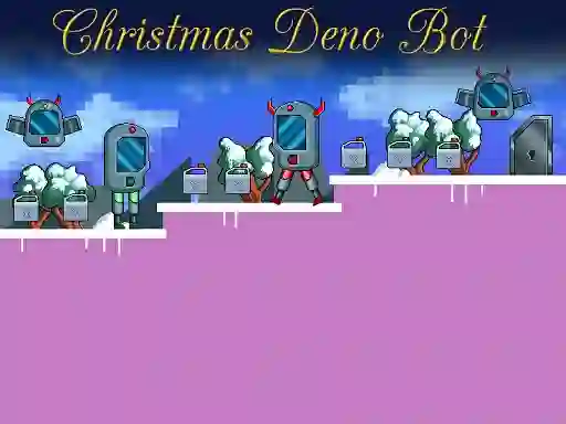 Jwèt Christmas Deno Bot sou entènèt